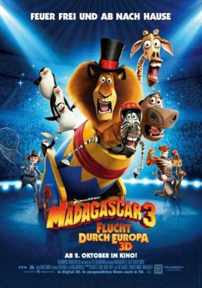 Filmbeschreibung zu Madagascar 3: Flucht durch Europa