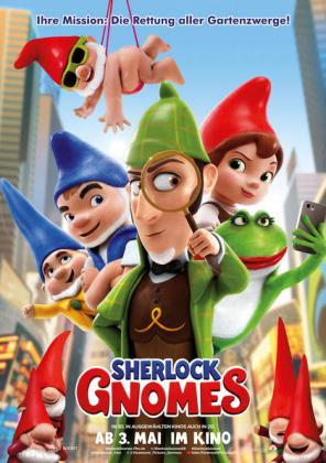Filmbeschreibung zu Sherlock Gnomes 3D