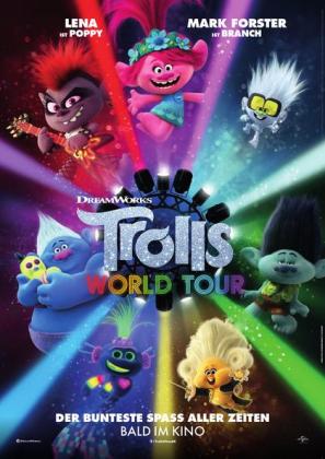 Filmbeschreibung zu Trolls World Tour 3D