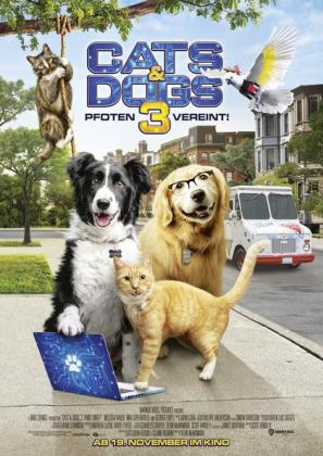 Filmbeschreibung zu Cats & Dogs 3 - Pfoten vereint!