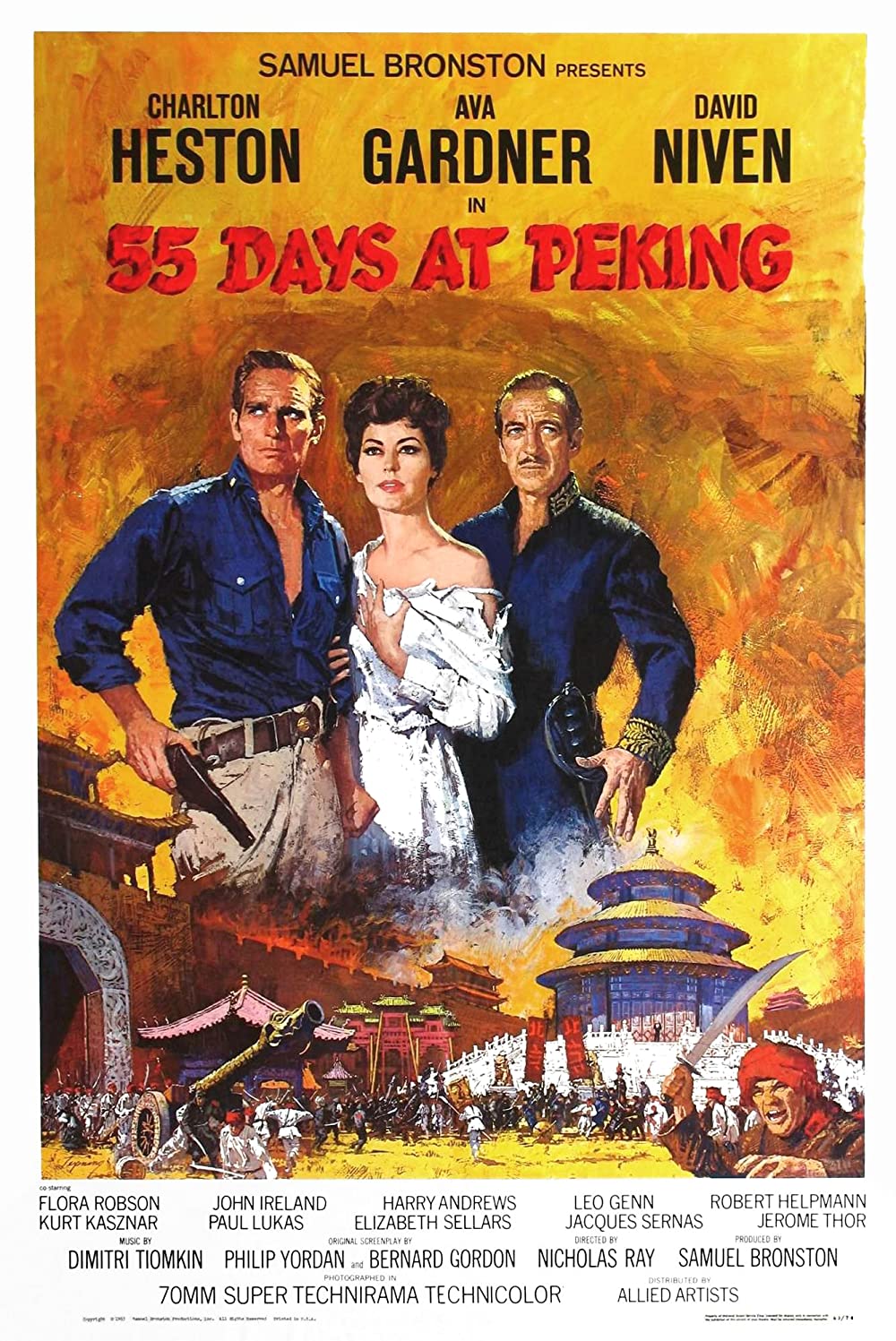 Filmbeschreibung zu 55 Tage in Peking