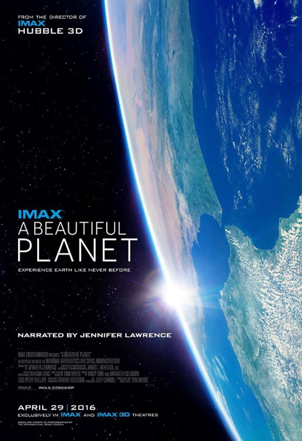 Filmbeschreibung zu A Beautiful Planet 3D