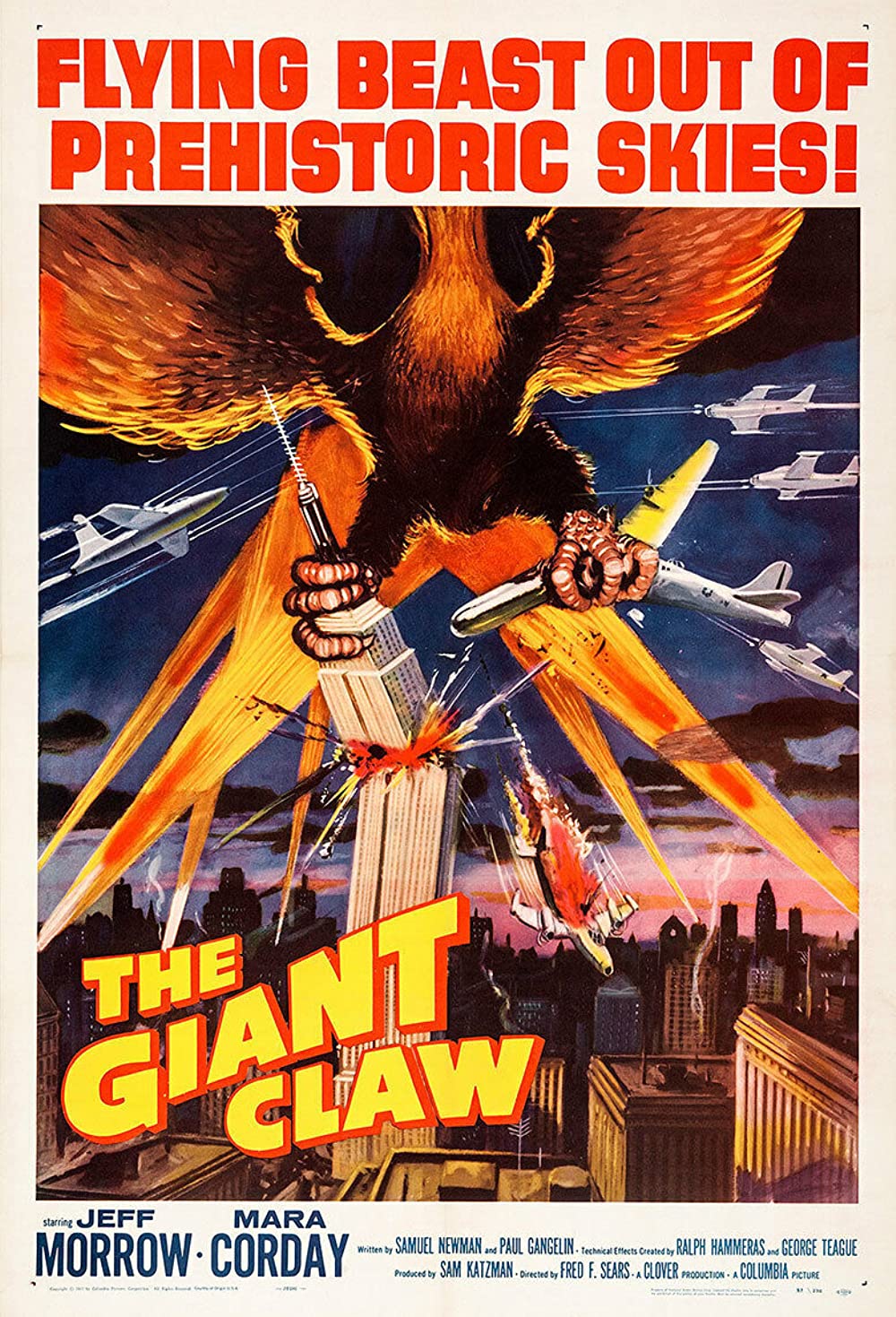 Filmbeschreibung zu The Giant Claw