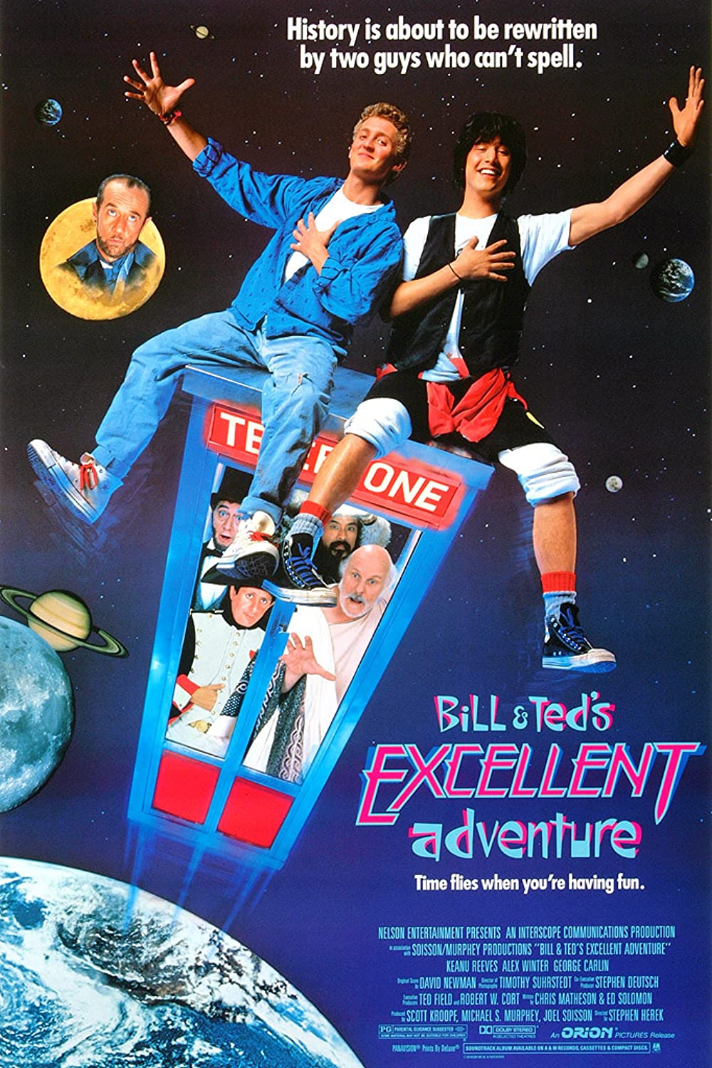 Filmbeschreibung zu Bill und Teds verrückte Reise durch die Zeit