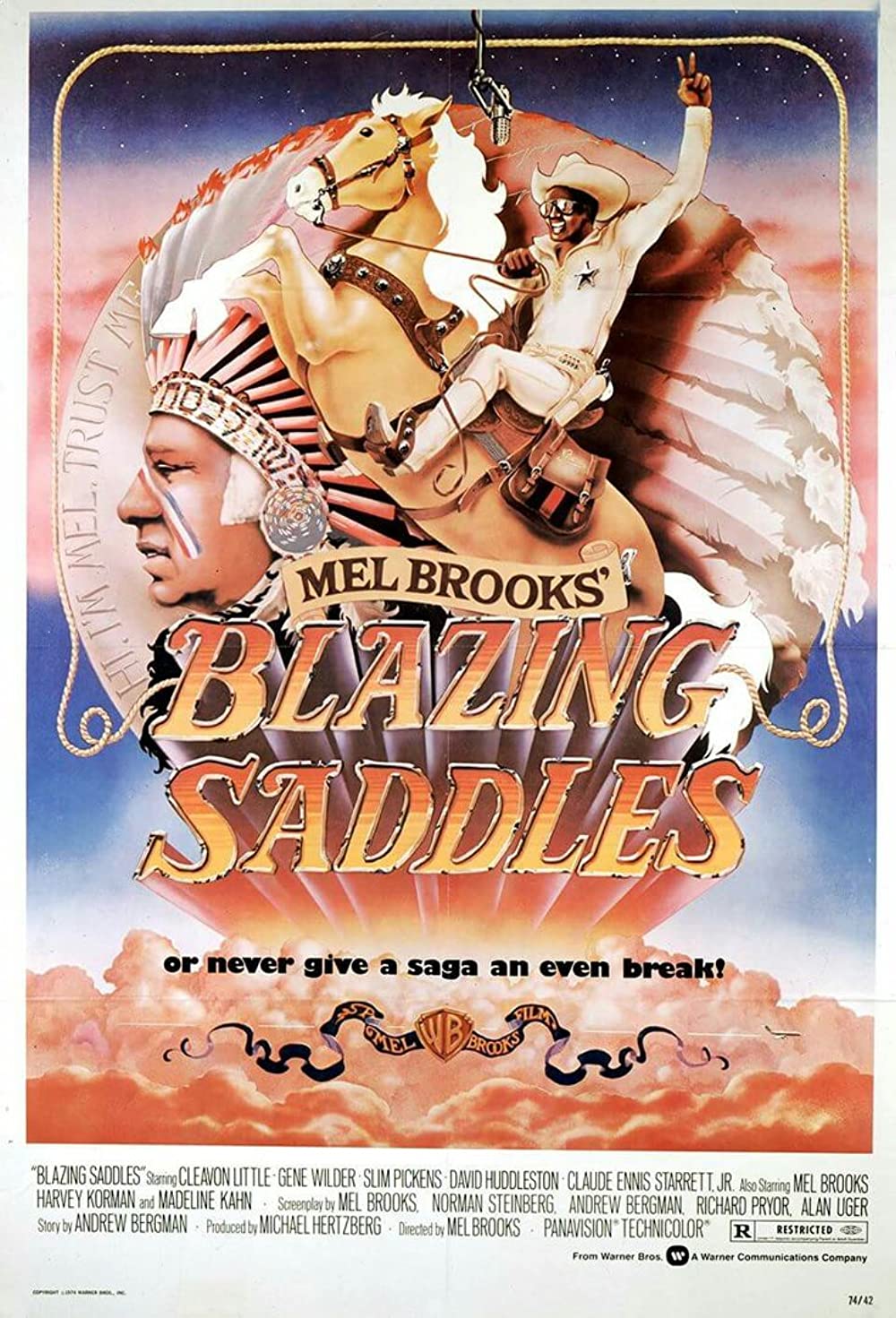 Filmbeschreibung zu Blazing Saddles (OV)