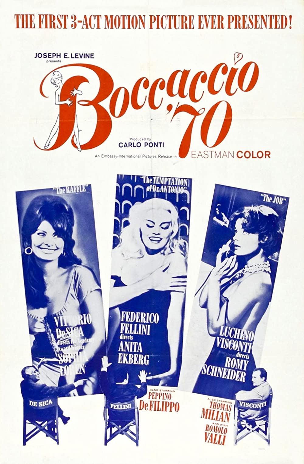 Filmbeschreibung zu Boccaccio '70 (OV)