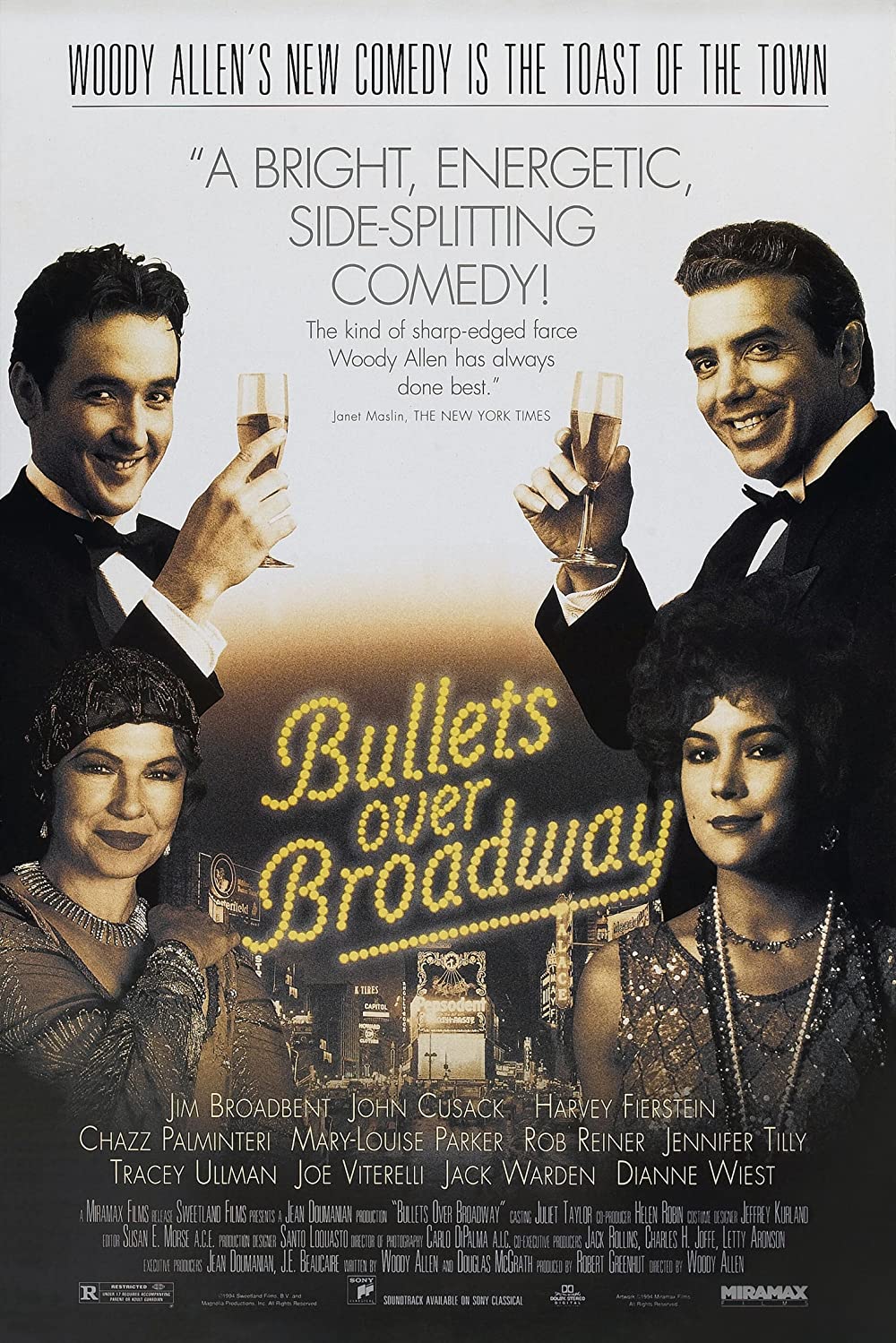 Filmbeschreibung zu Bullets Over Broadway