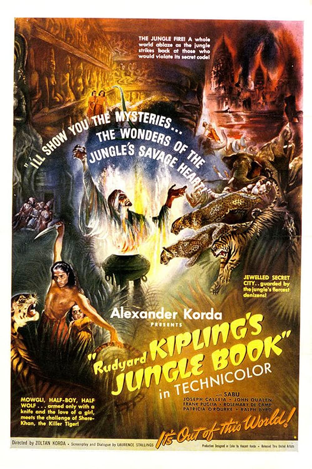 Filmbeschreibung zu Das Dschungelbuch (1942)