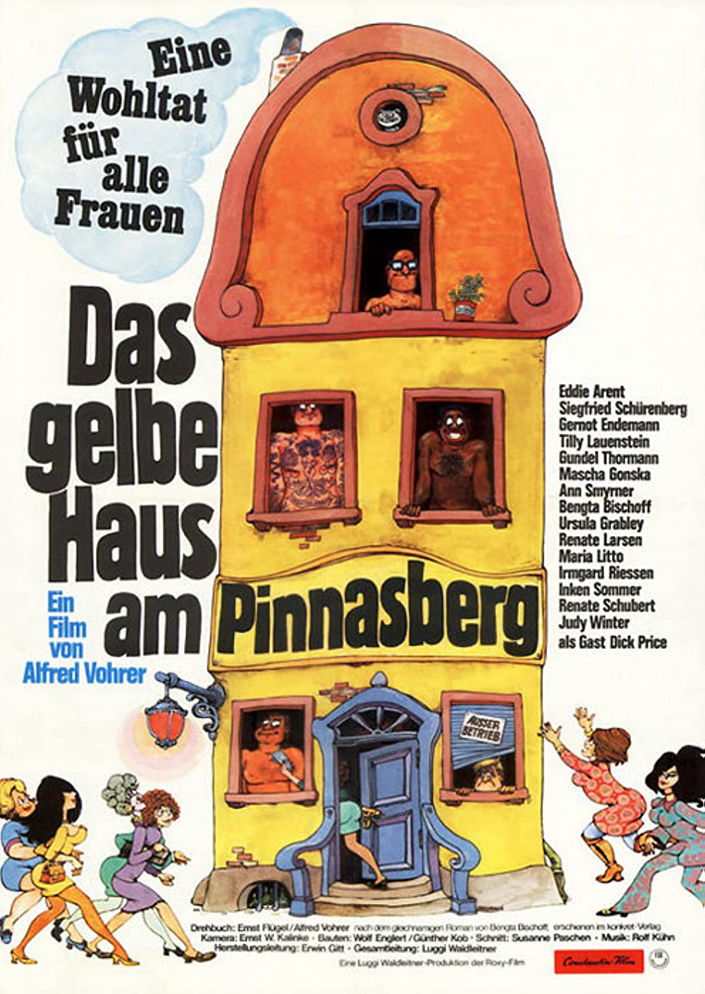 Das gelbe Haus am Pinnasberg