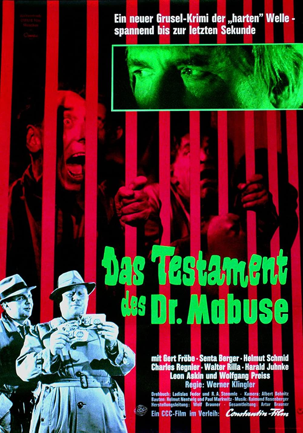 Filmbeschreibung zu Das Testament des Dr. Mabuse (1962)