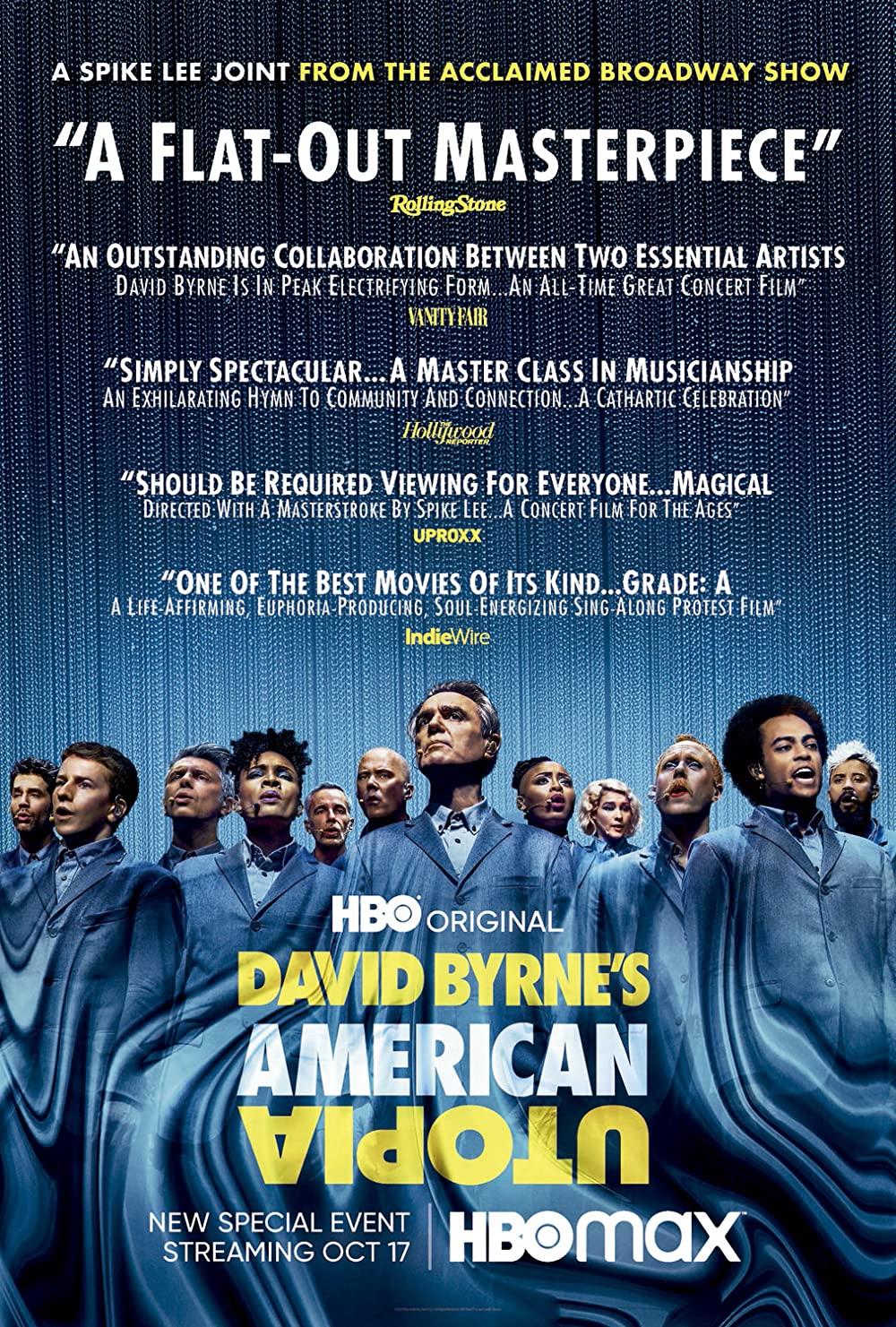 Filmbeschreibung zu David Byrne's American Utopia