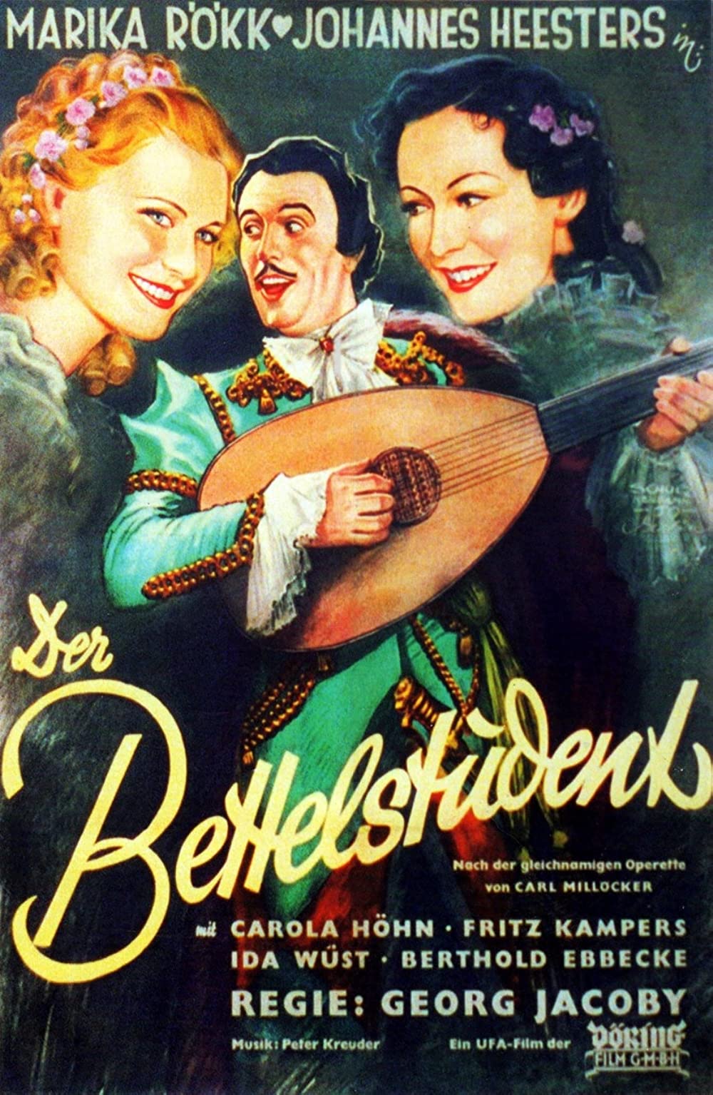 Filmbeschreibung zu Der Bettelstudent (1936)