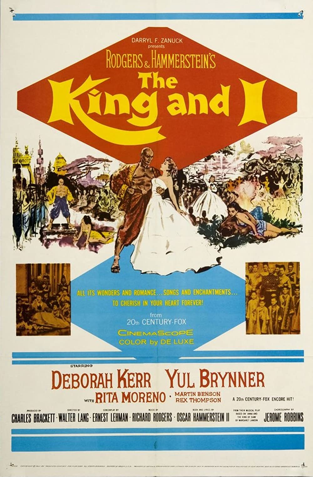 Filmbeschreibung zu Der König und ich (1956)