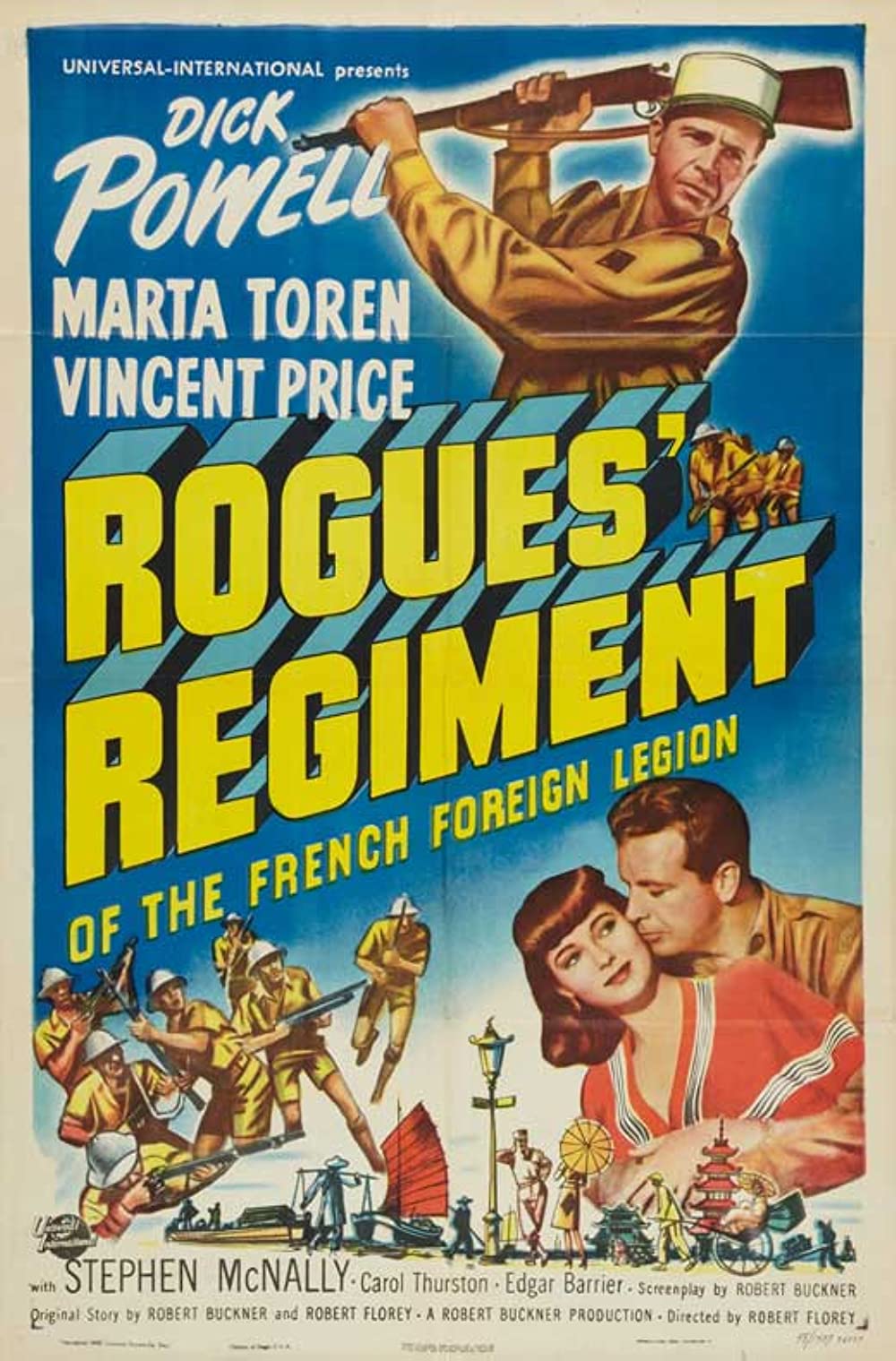 Filmbeschreibung zu Der Mann ohne Gesicht - Rogues' Regiment (1948)