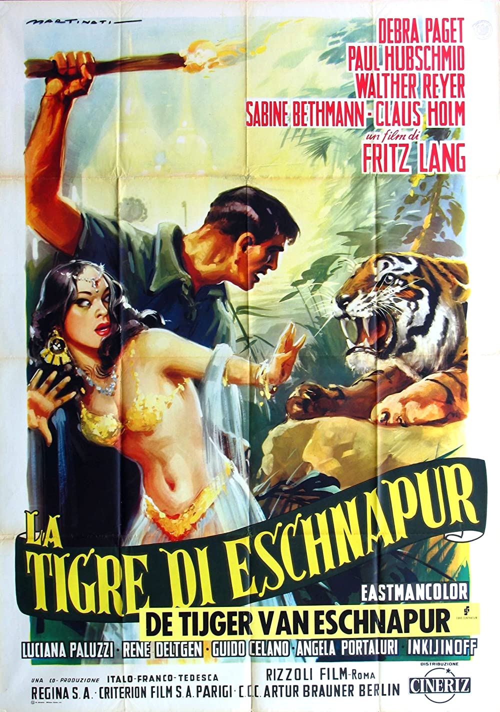 Filmbeschreibung zu Der Tiger von Eschnapur