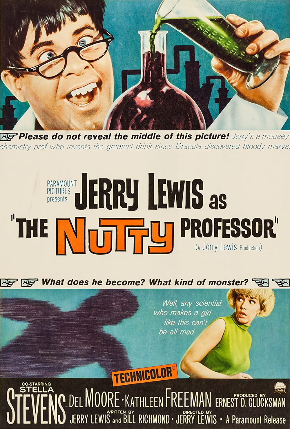 Filmbeschreibung zu Der verrückte Professor (1963)