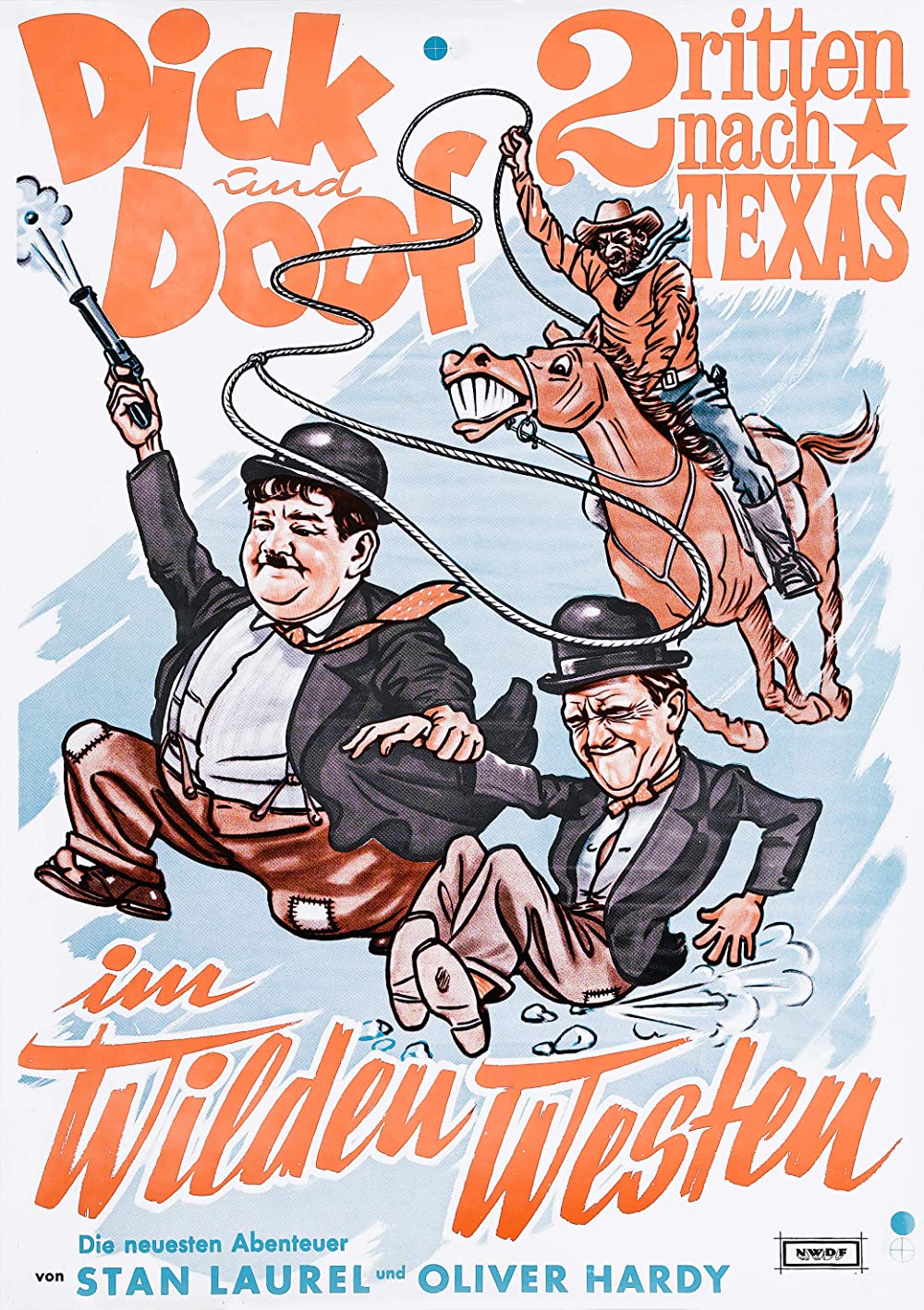 Filmbeschreibung zu Dick und Doof in: Zwei ritten nach Texas