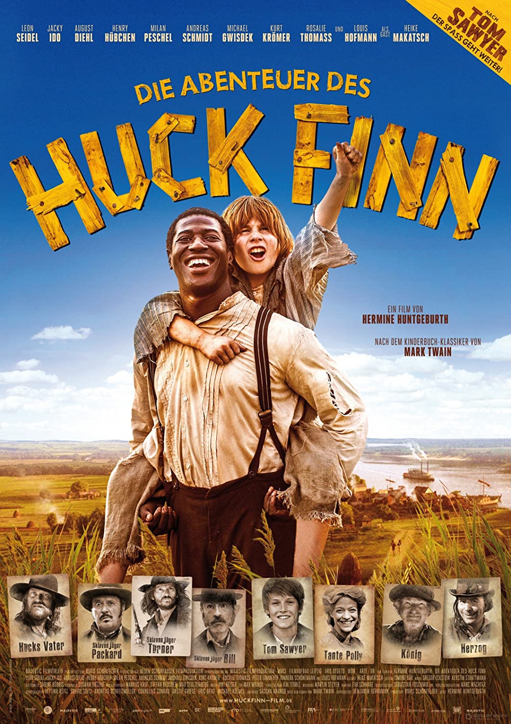 Filmbeschreibung zu Die Abenteuer des Huck Finn