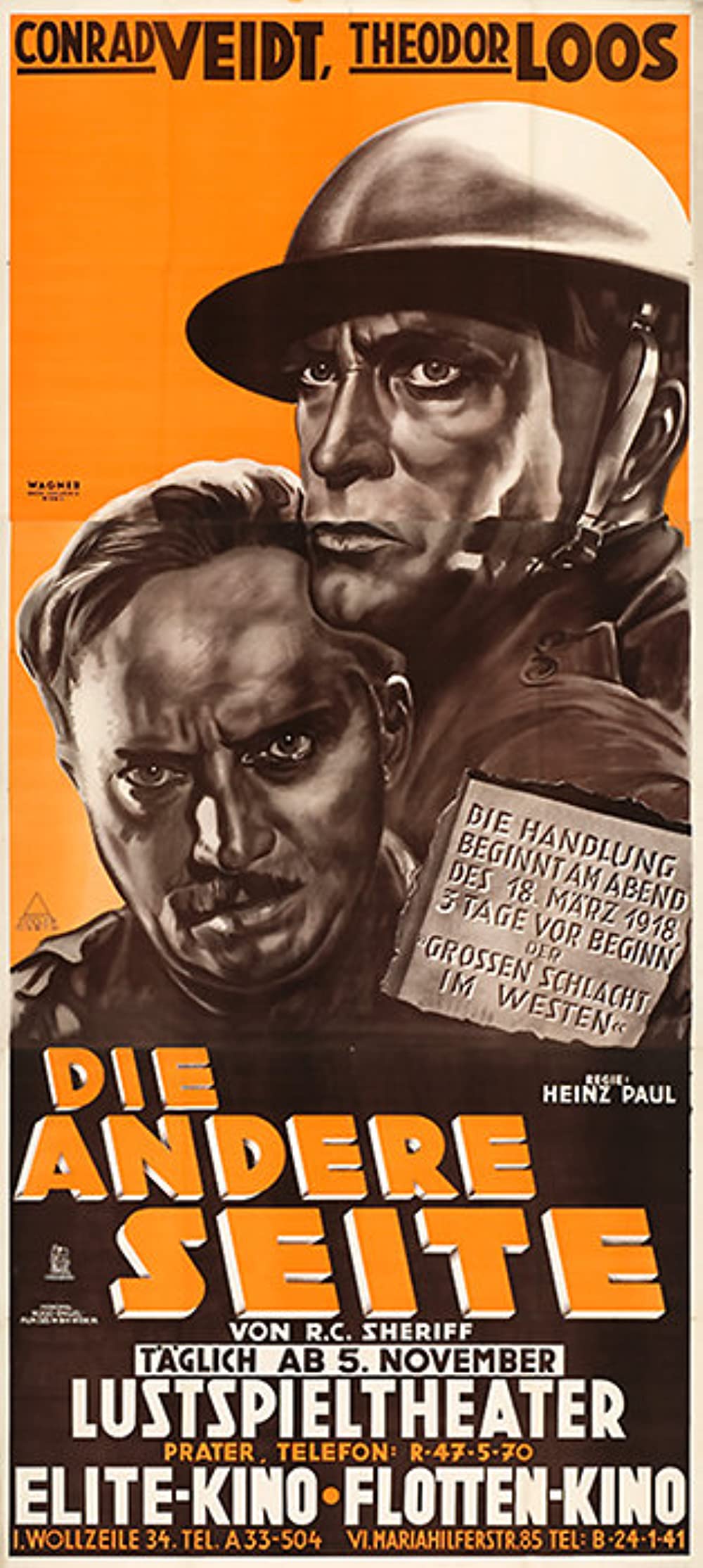 Filmbeschreibung zu Die andere Seite (1931)