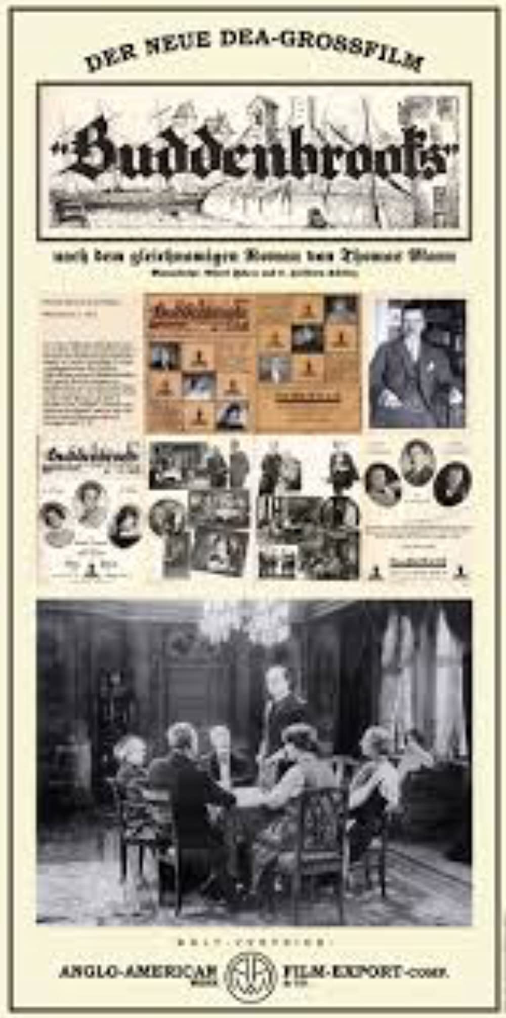 Filmbeschreibung zu Die Buddenbrooks (1923)