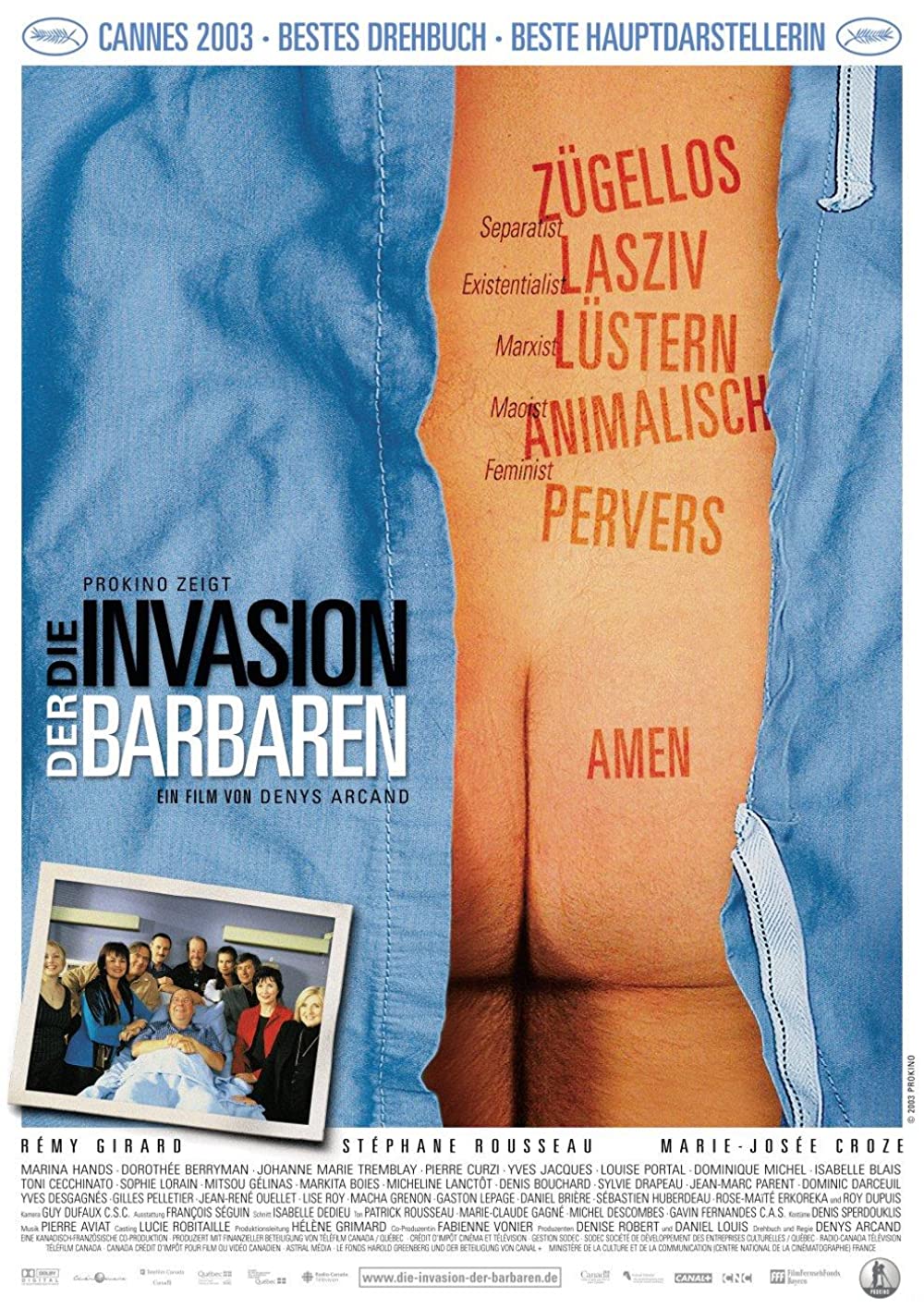 Filmbeschreibung zu Les invasions barbares