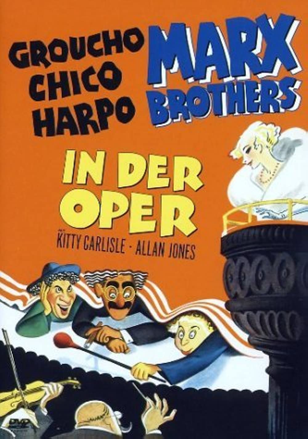 Filmbeschreibung zu Die Marx-Brothers in der Oper