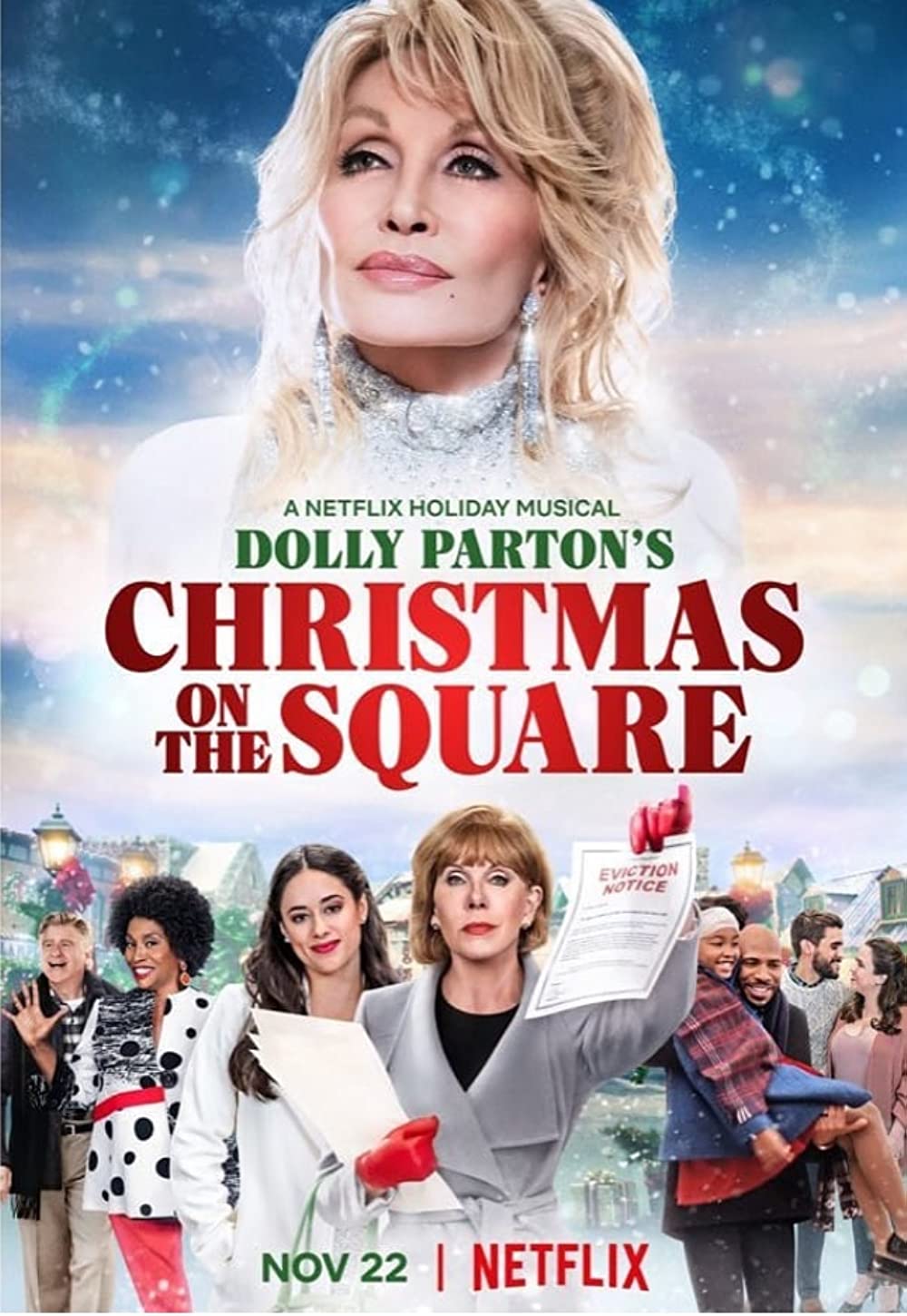 Filmbeschreibung zu Dolly Parton's Christmas on the Square