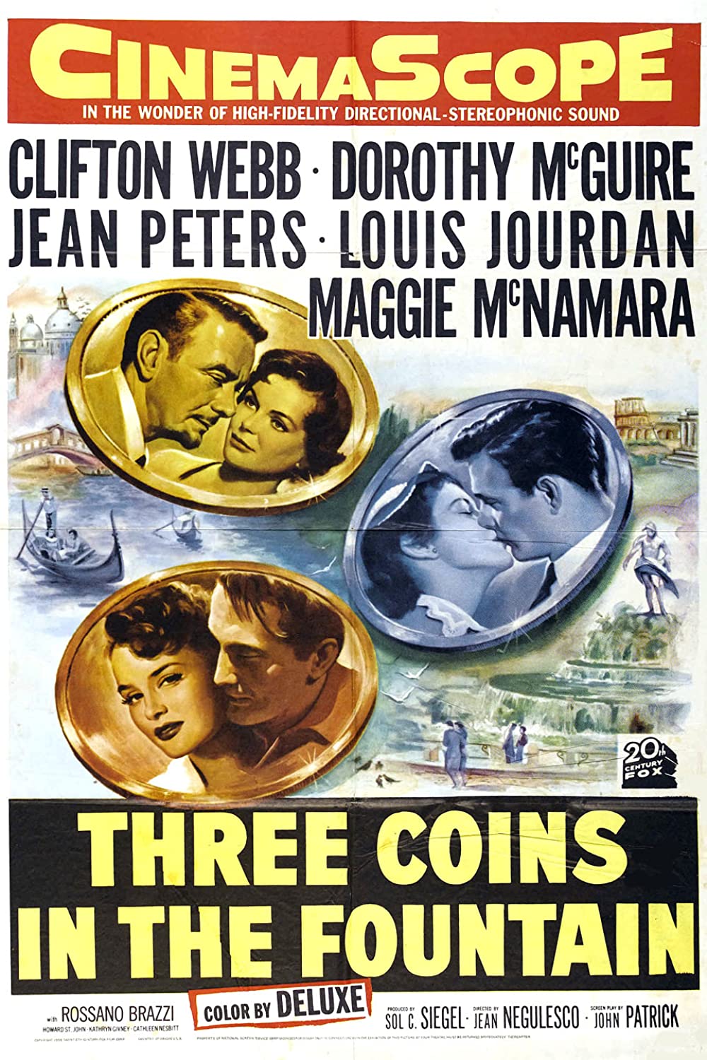Filmbeschreibung zu Drei Münzen im Brunnen