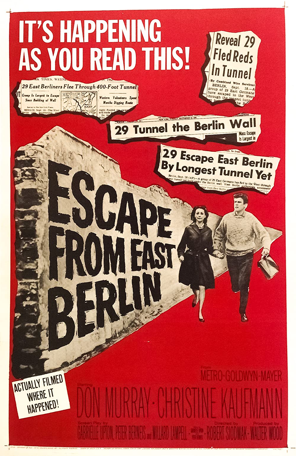 Filmbeschreibung zu Escape From East-Berlin - Tunnel 28