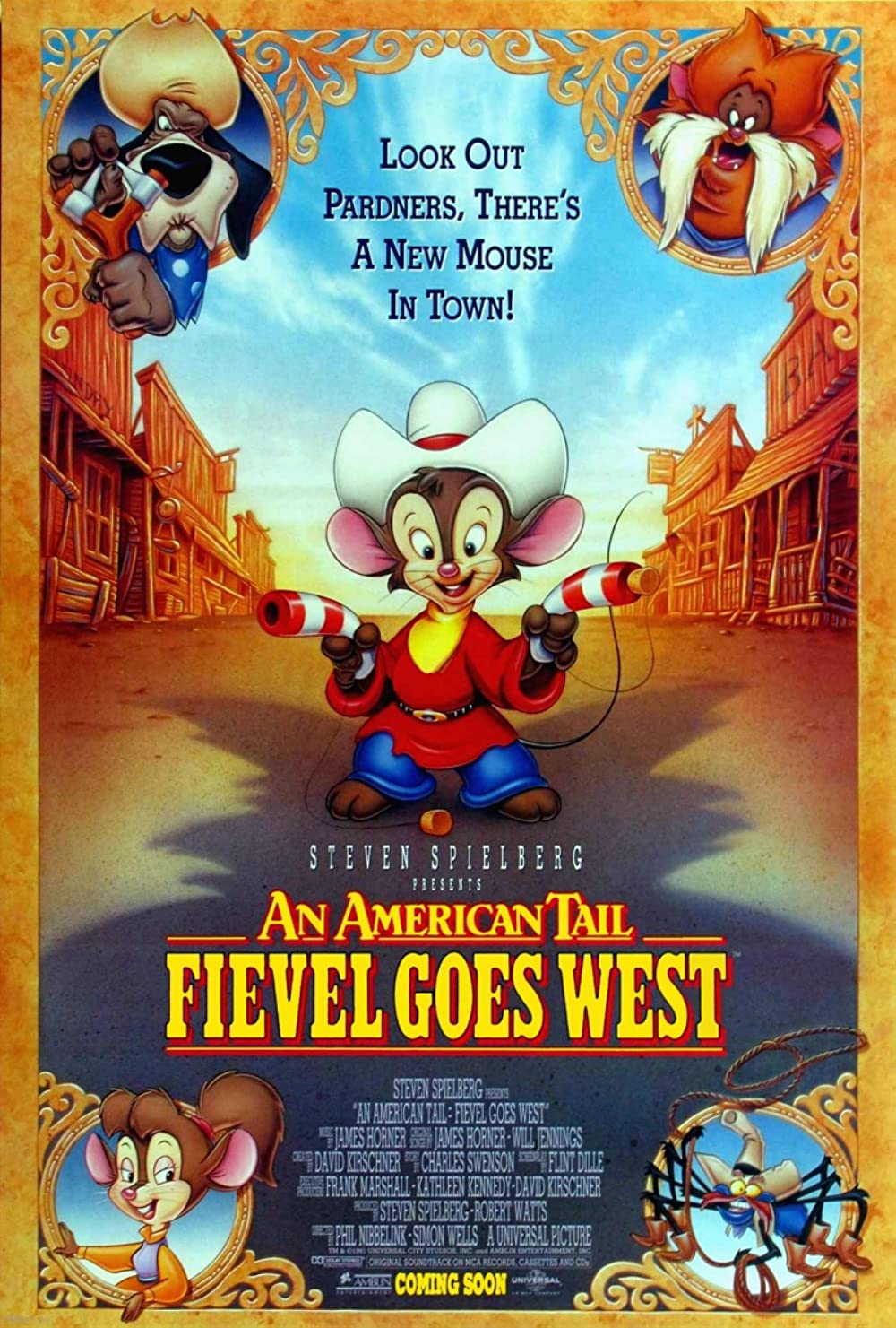 Filmbeschreibung zu An American Tail: Fievel Goes West