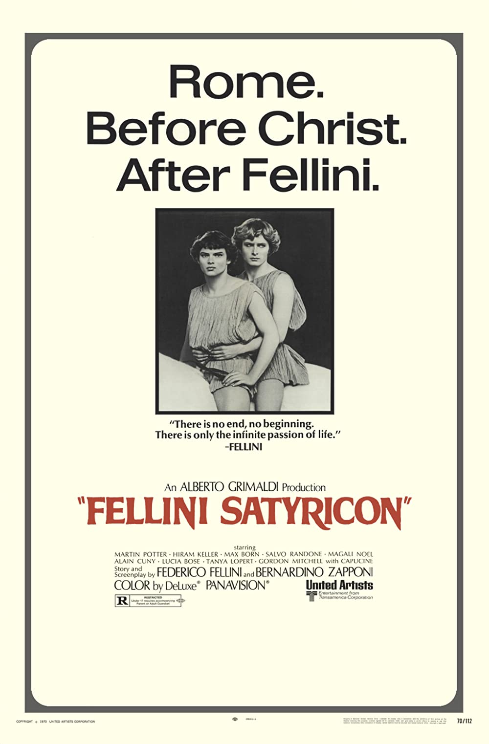 Filmbeschreibung zu Fellinis Satyricon (OV)