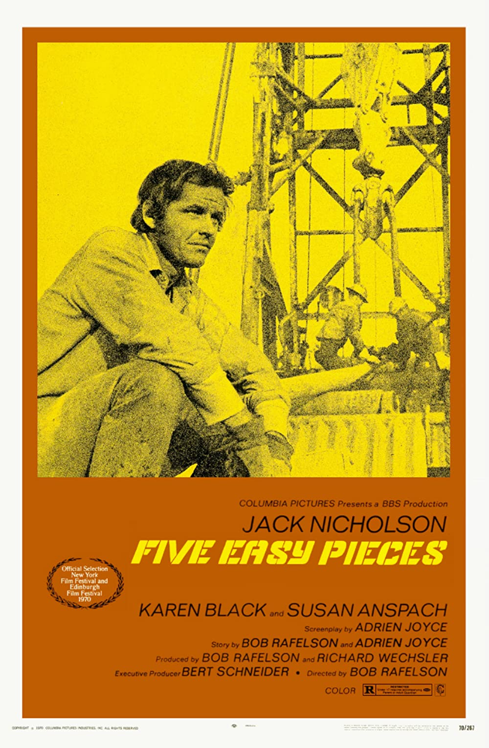 Filmbeschreibung zu Five Easy Pieces (OV)