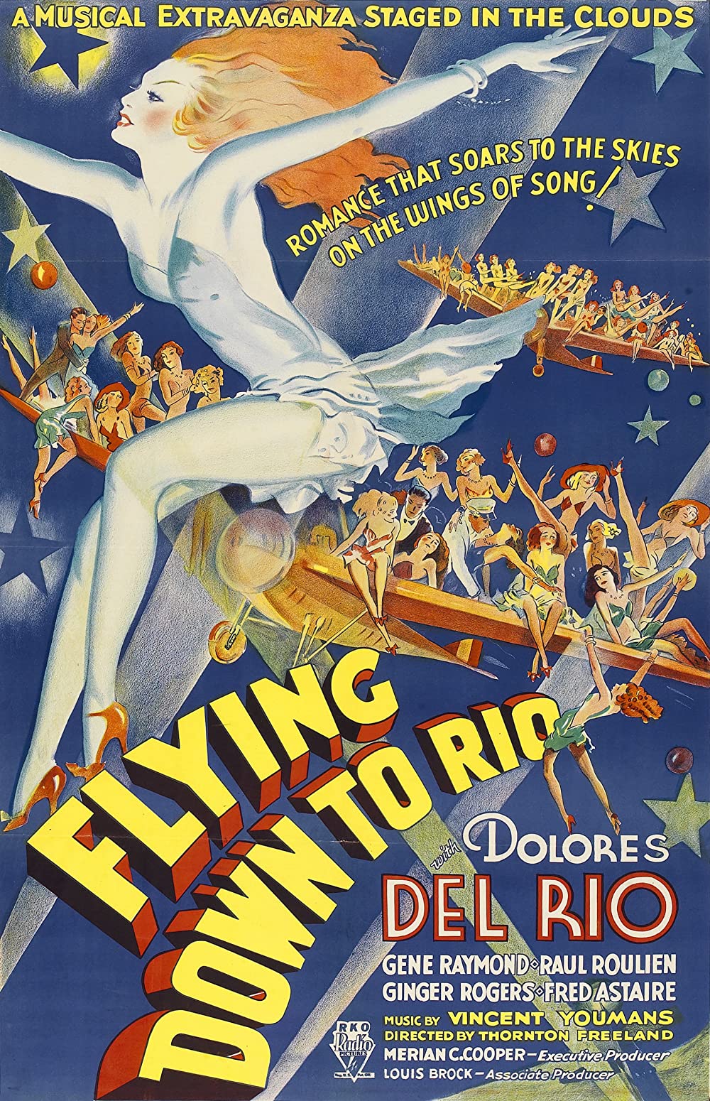 Filmbeschreibung zu Flying down to Rio (OV)