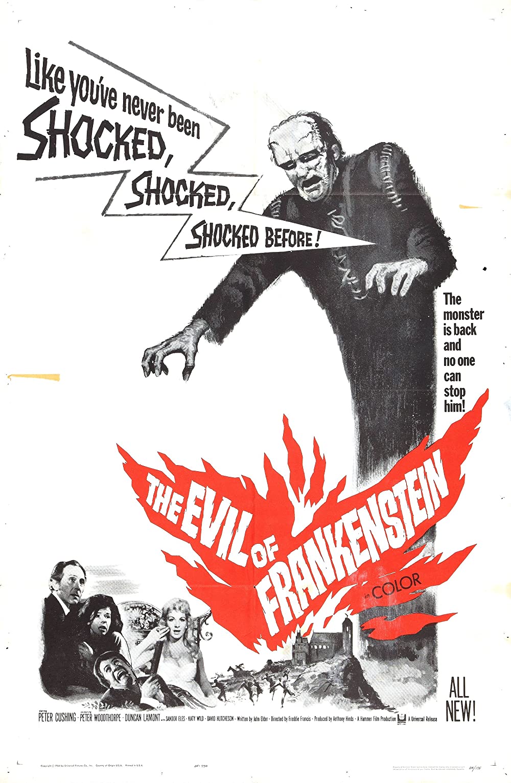 Filmbeschreibung zu The Evil of Frankenstein
