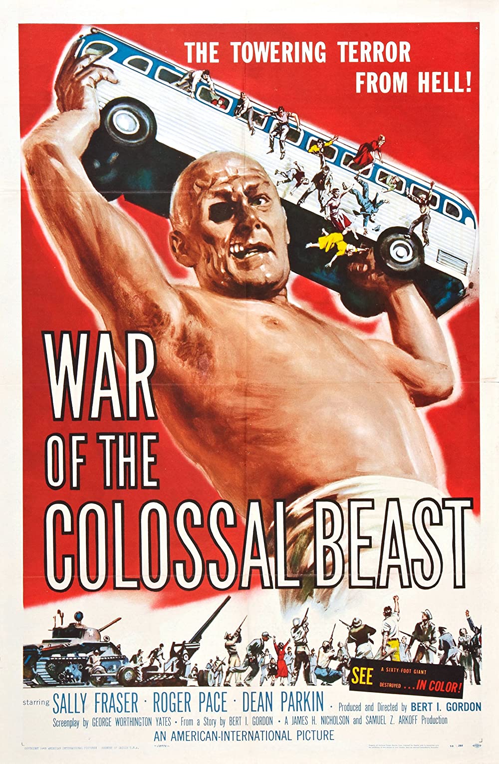 Filmbeschreibung zu War of the Colossal Beast