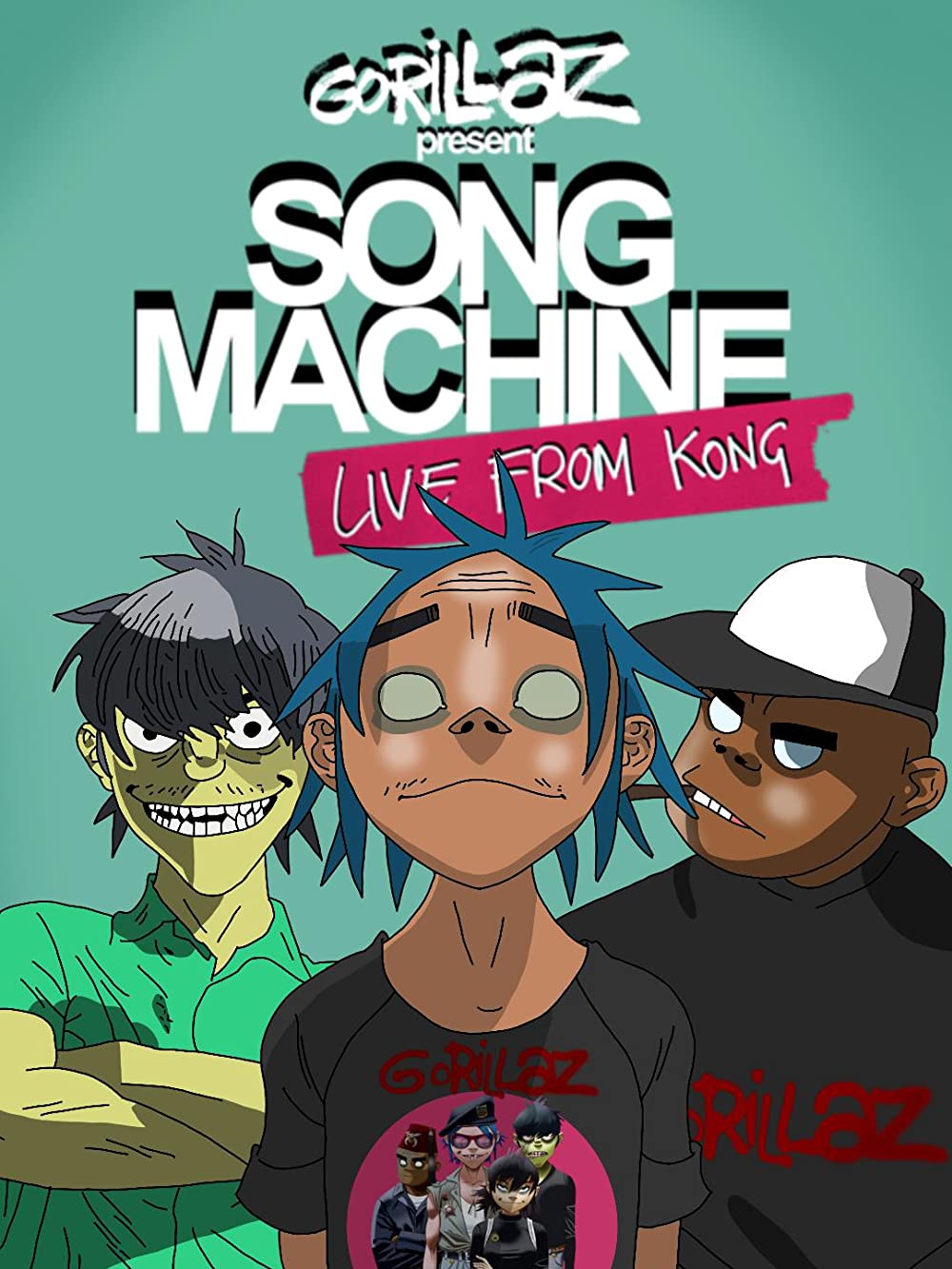 Filmbeschreibung zu Gorillaz: Song Machine Live from Kong