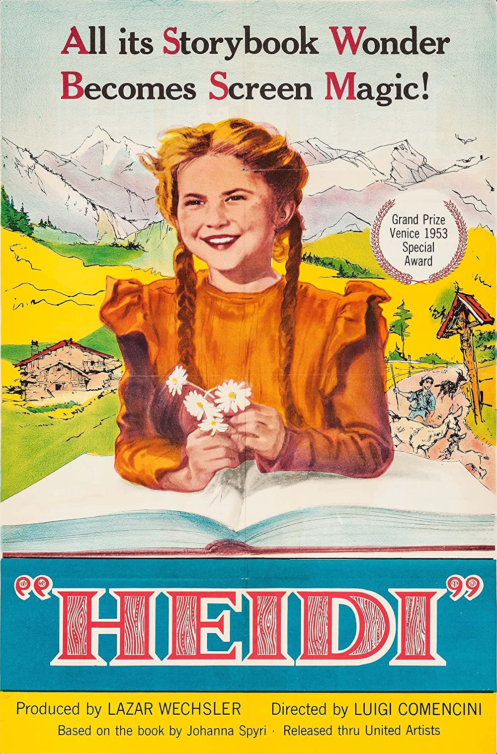 Filmbeschreibung zu Heidi (1952)