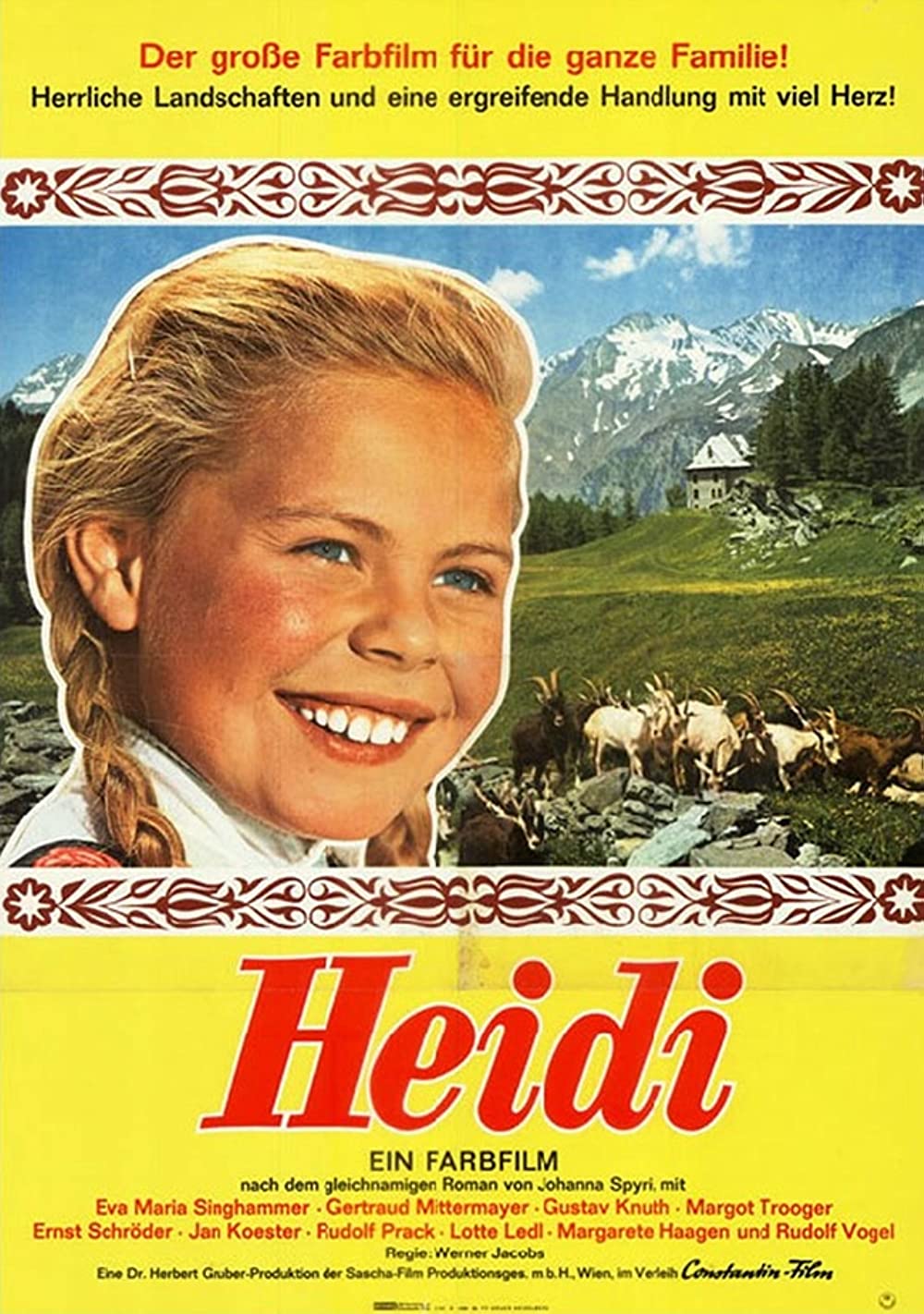 Filmbeschreibung zu Heidi (1965)
