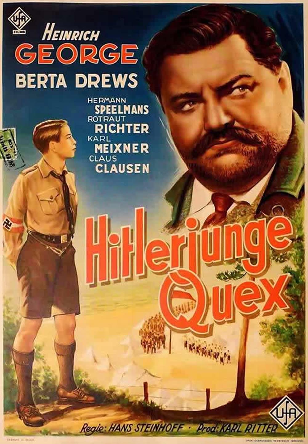 Filmbeschreibung zu Hitlerjunge Quex. Ein Film vom Opfergeist der deutschen Jugend.