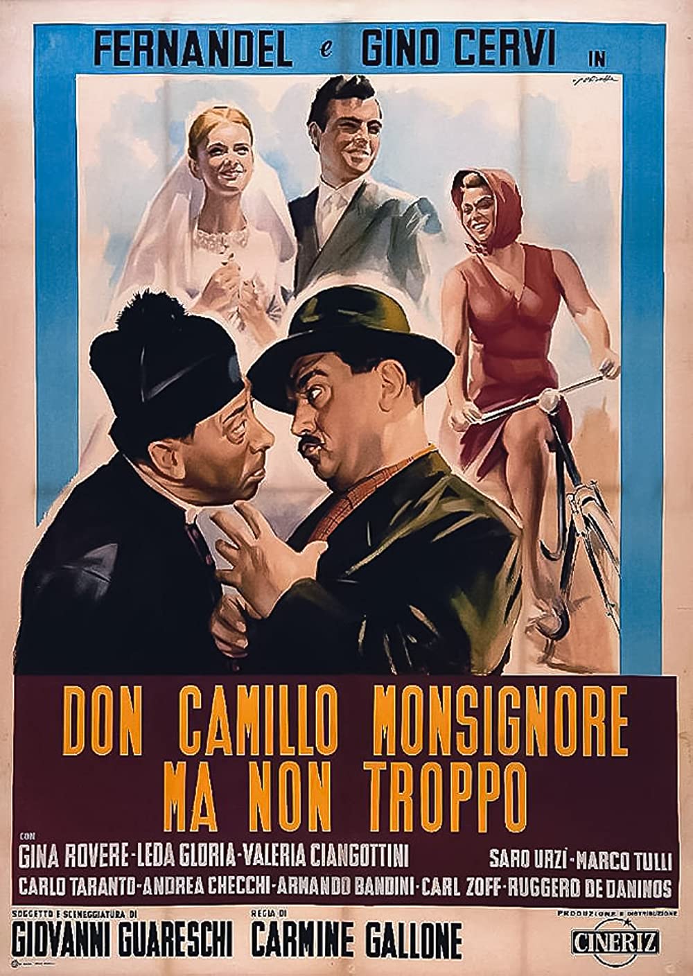 Filmbeschreibung zu Hochwürden Don Camillo