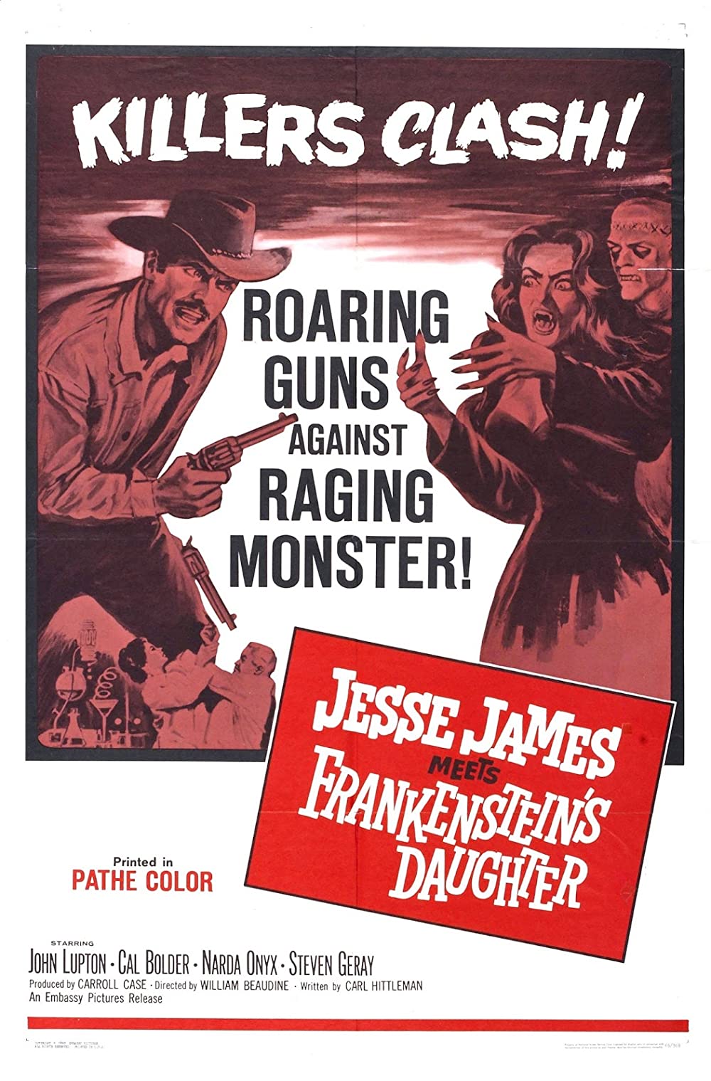 Filmbeschreibung zu Jesse James meets Frankenstein's Daughter