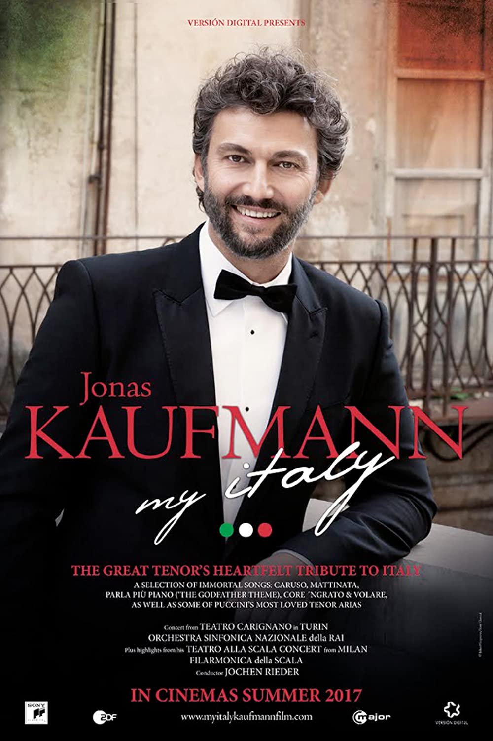 Filmbeschreibung zu Jonas Kaufmann - My Italy