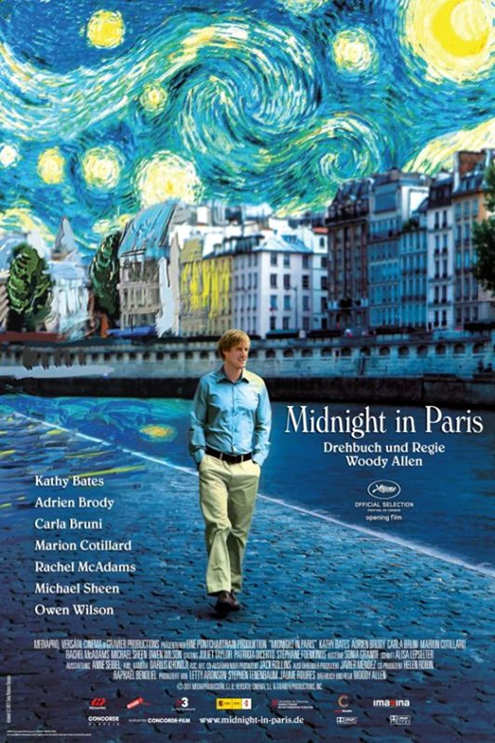 Filmbeschreibung zu Midnight in Paris (OV)