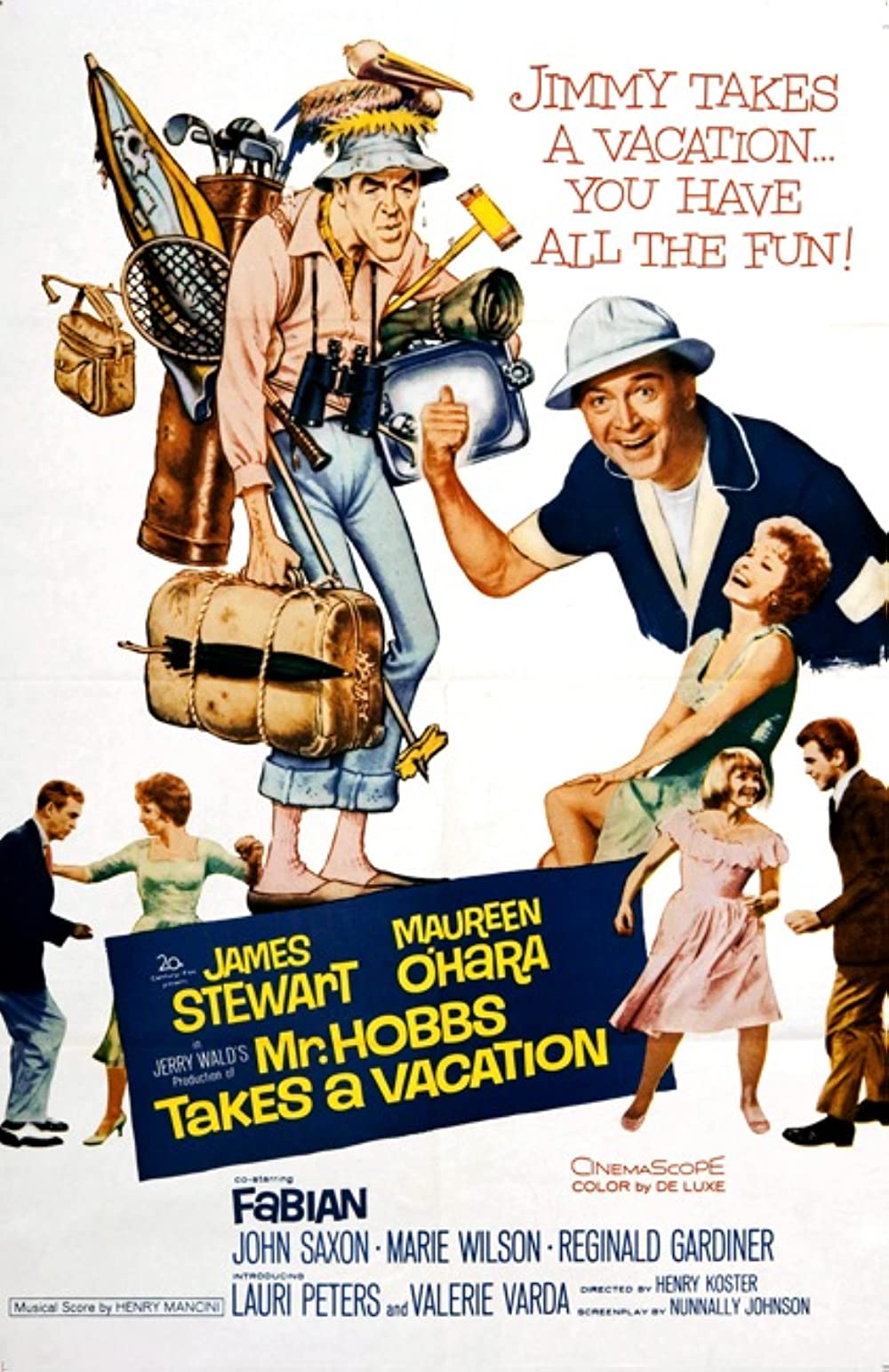 Filmbeschreibung zu Mr. Hobbs Takes a Vacation