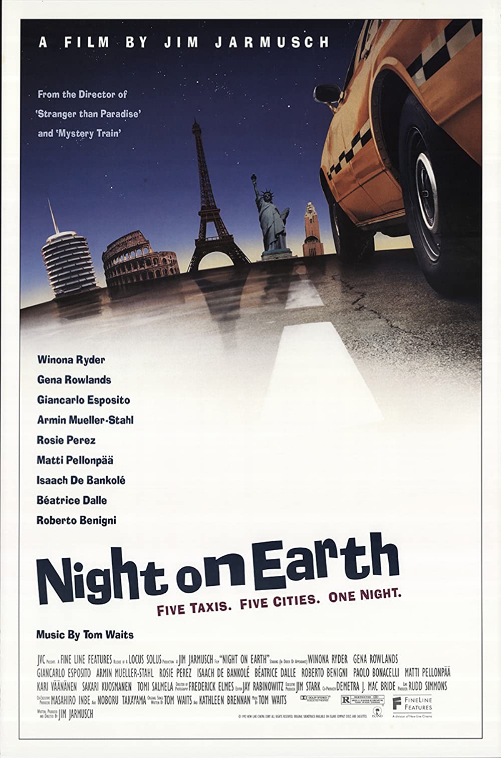 Filmbeschreibung zu Night on Earth