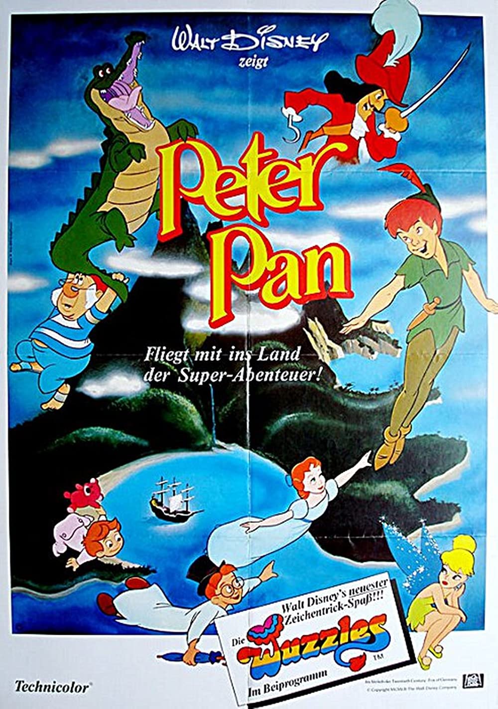 Filmbeschreibung zu Peter Pan (1953)
