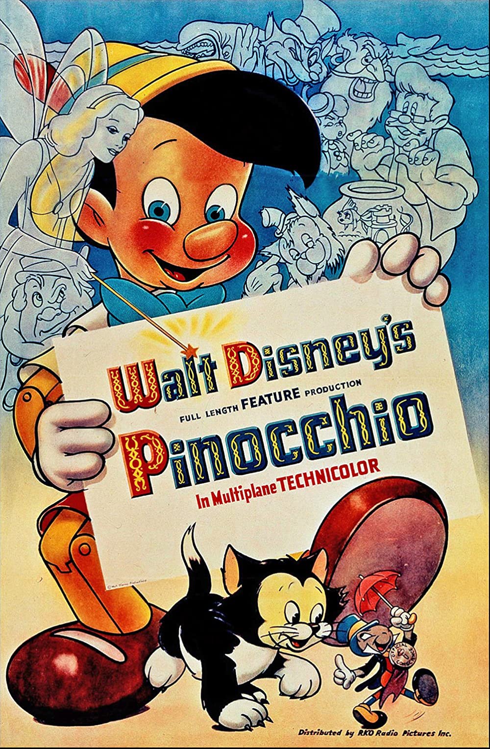 Filmbeschreibung zu Pinocchio (1940)