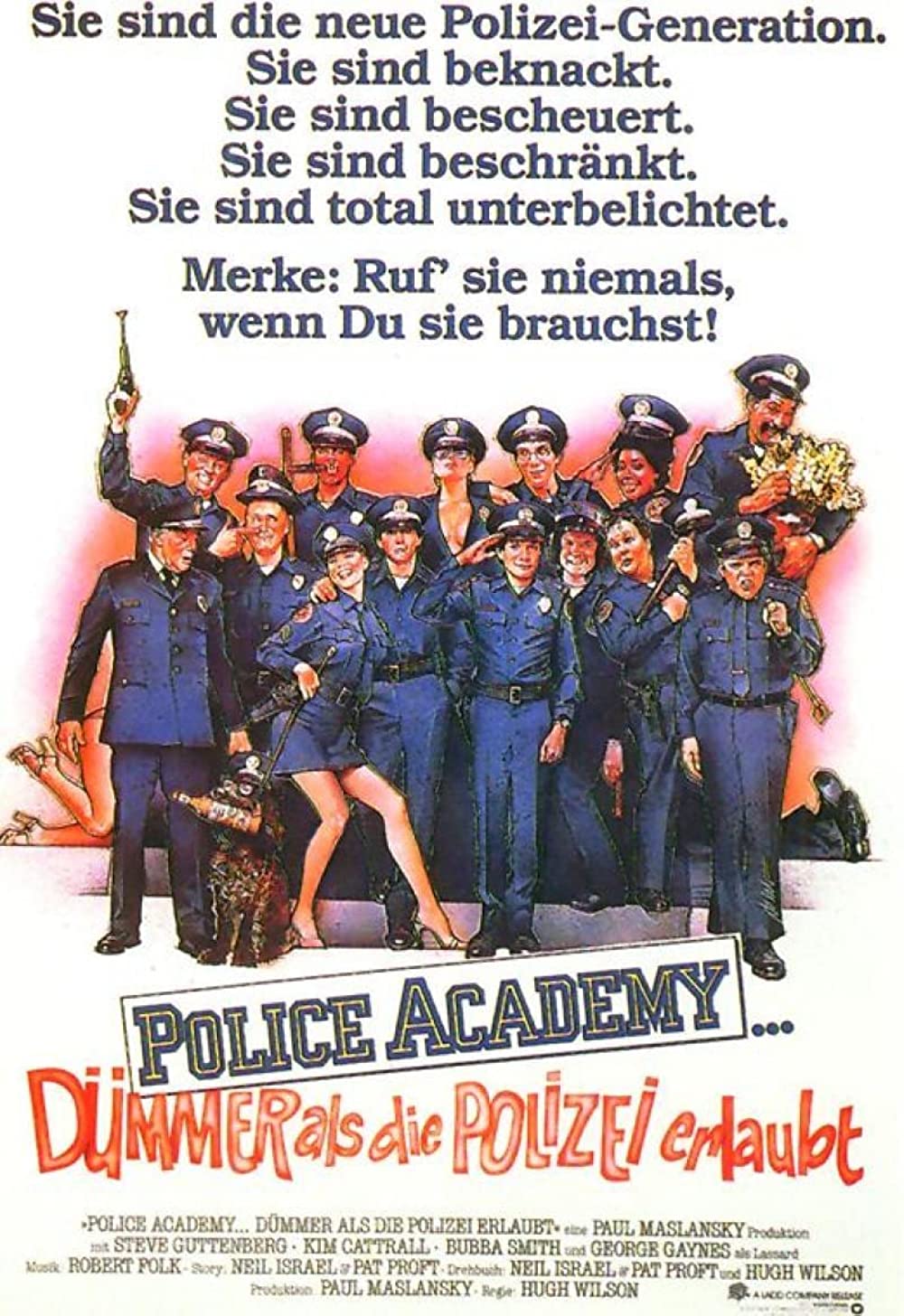 Filmbeschreibung zu Police Academy 1 - Dümmer als die Polizei erlaubt