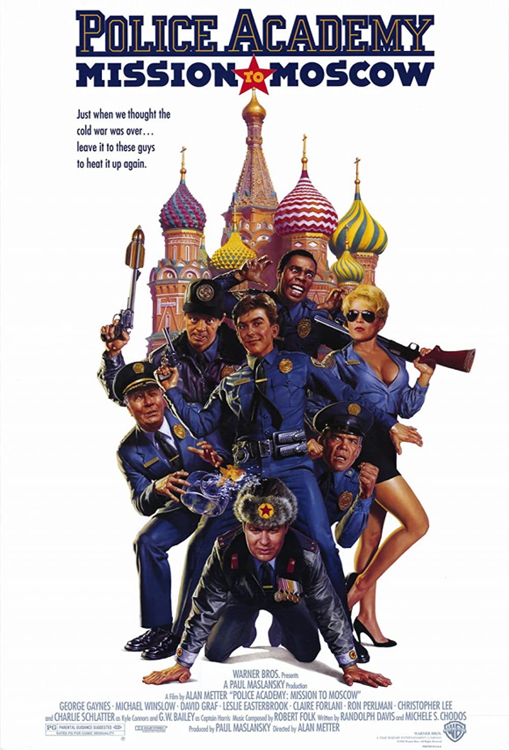 Filmbeschreibung zu Police Academy 7 - Mission Moskau