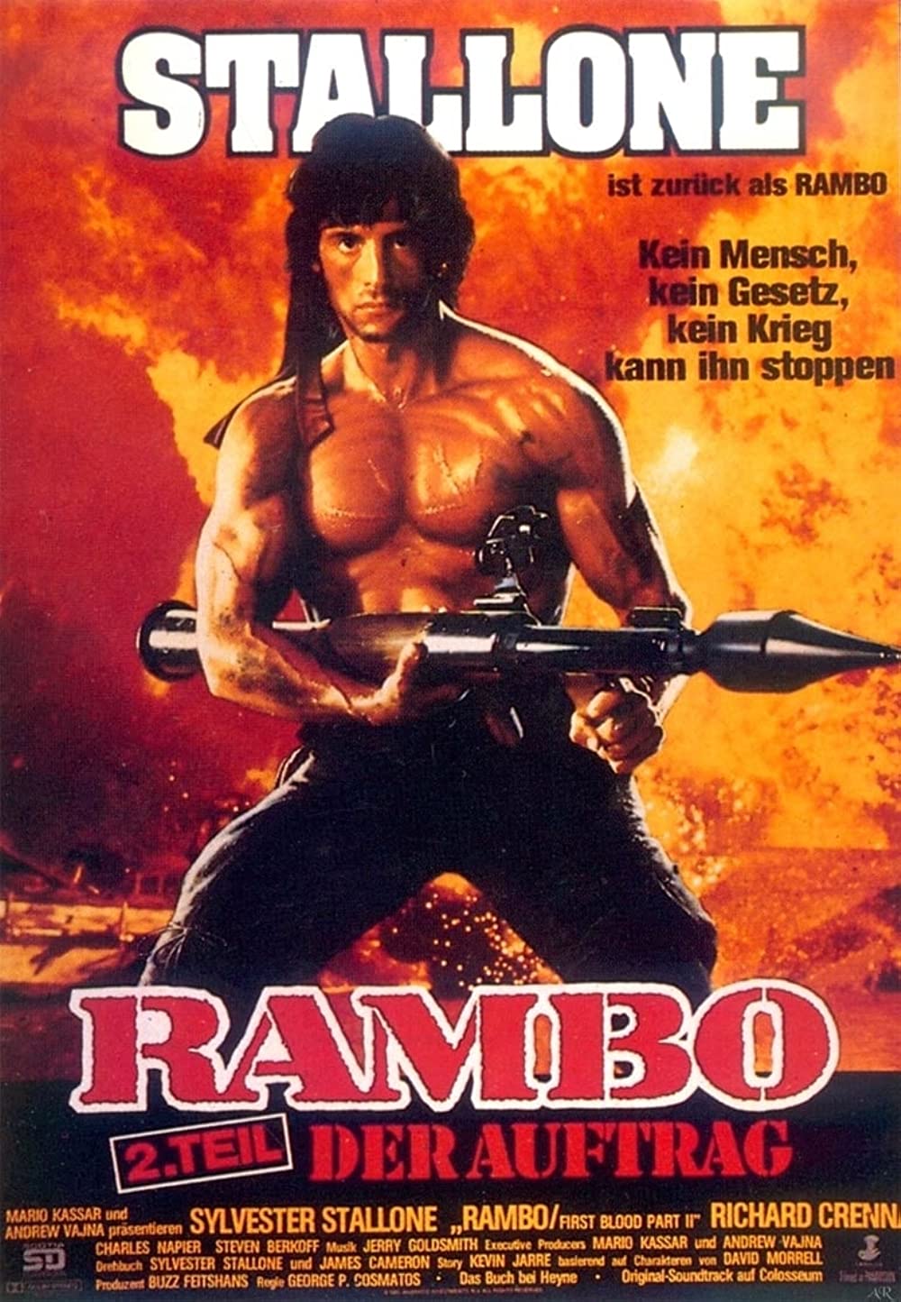 Filmbeschreibung zu Rambo: First Blood Part II